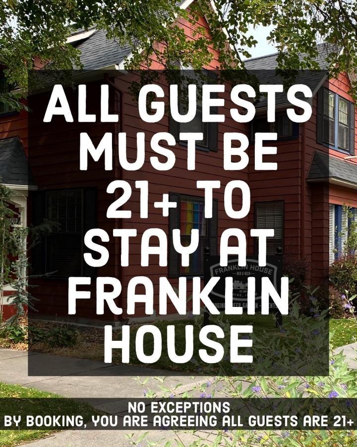 Bed and Breakfast Franklin House Boise Exterior foto